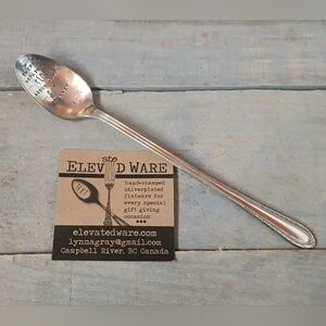 Long Handled Cocktail Spoon Vintage Silverplated Gin Spoon Stir Stick